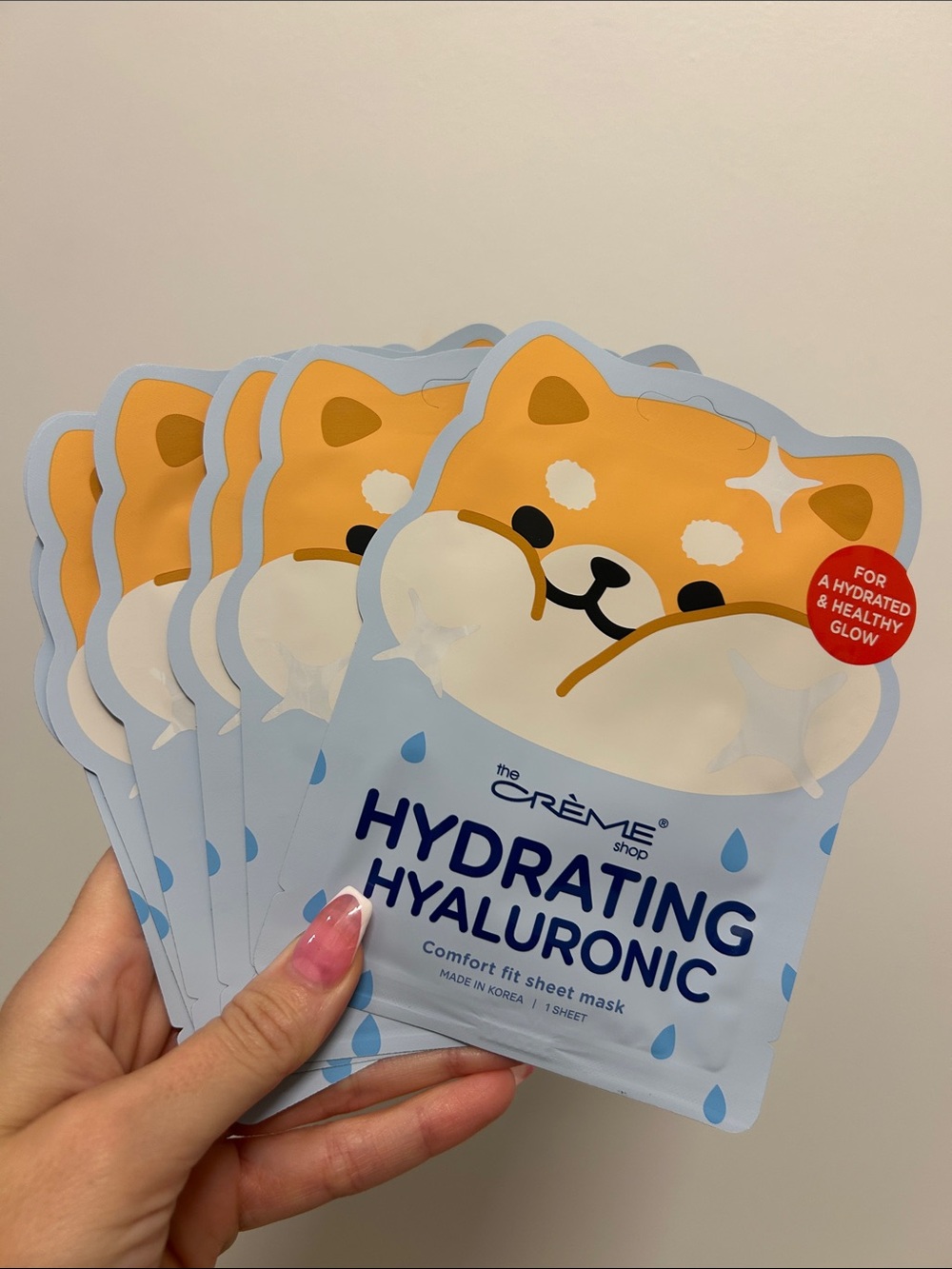 The Crème Shop (NWT) Hydrating Hyaluronic Sheet Mask - Set of 24